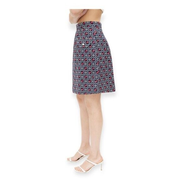Dolce & Gabbana Navy Nautical Mini Skirt - Picture 4 of 12